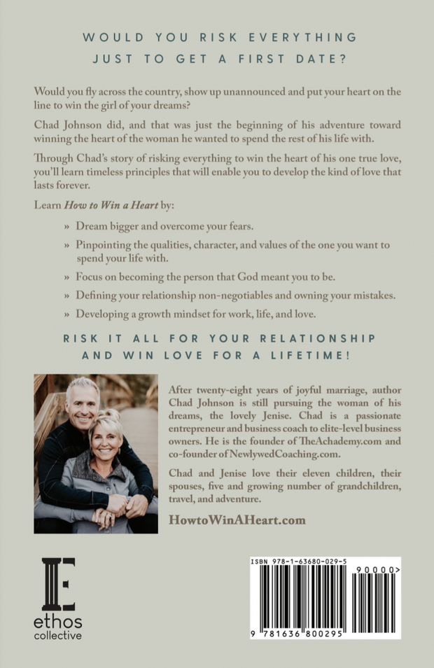 How to Win a Heart Book - Back Cover