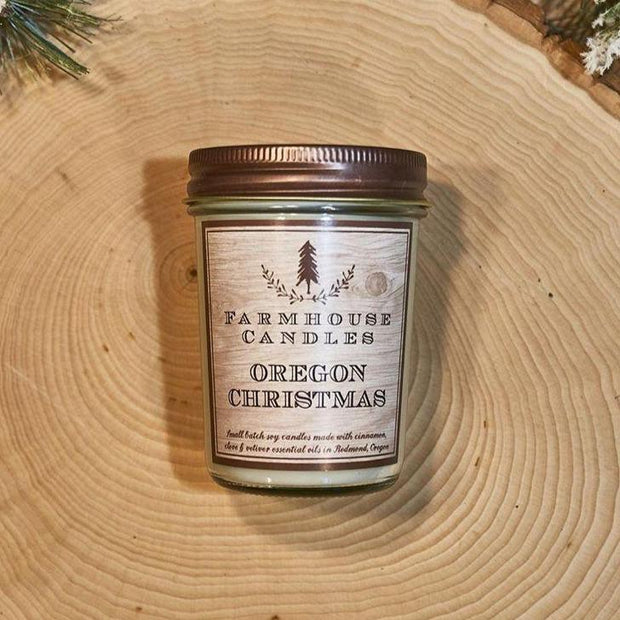 Oregon Christmas Candle - Farmhouse Candle Shop