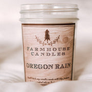 Oregon Rain Candle - Farmhouse Candle Shop